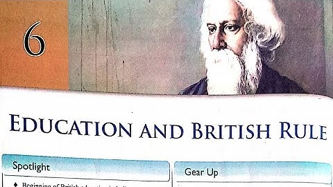 CLASS 8- SST- HISTORY- CHAPTER 6- EDUCATION AND BRITISH RULE PART-2 ||CBSE || ICSE||  TECHNO INDIA