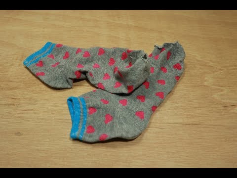 recycle old socks /diy craft/new and exclusive/recycler vos vieilles chaussettes