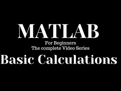Basic Calculations #MatLab #MathWorks #Simulink || Form Begineers to Advanced ||
