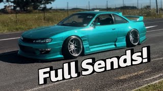 Cars SEND IT leaving Mad Mike’s Summer Bash 2025!