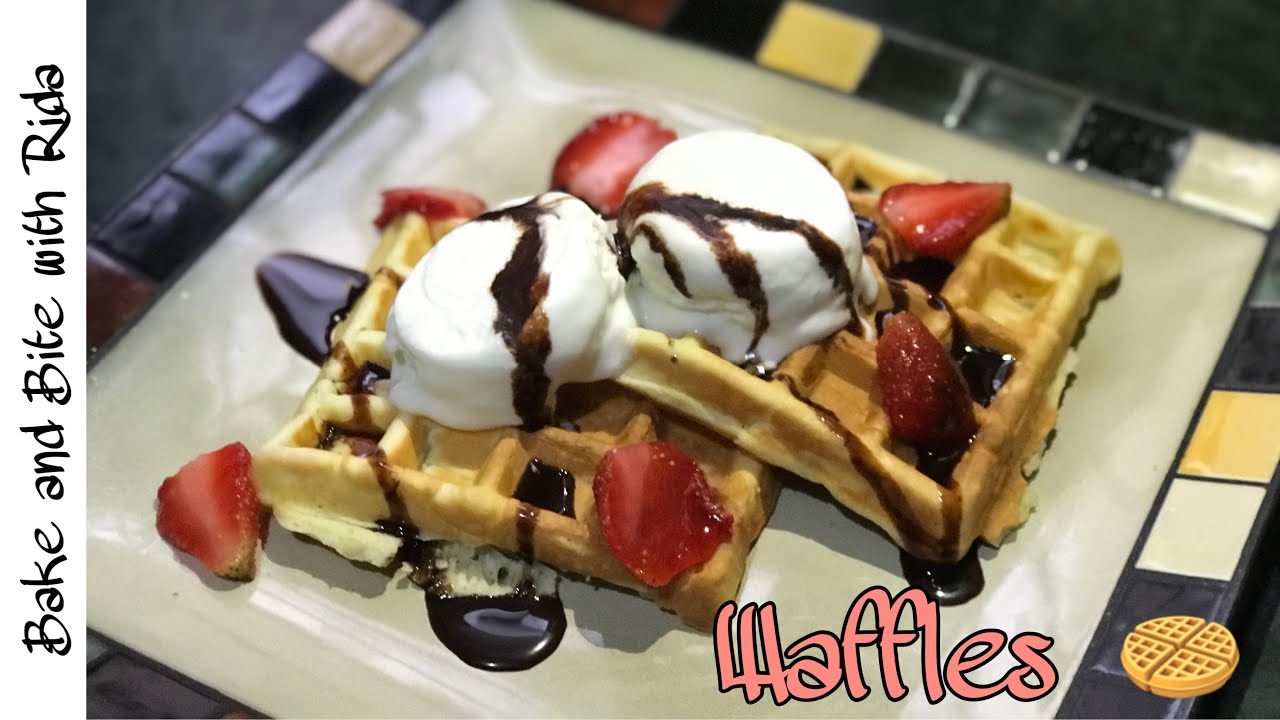 Waffle Recipe Easy Waffle Recipe by Bake and Bite with Rida YouTube