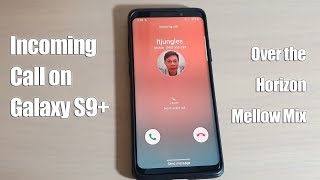 Galaxy S9+: Incoming Call With Over the Horizon (Mellow Mix) Ringtone Resimi