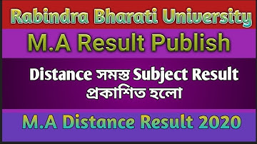 RBU DDE M.A RESULT PUBLISH| Rbu part ii & Semester 4 New old Result Publish| All Subject Result out