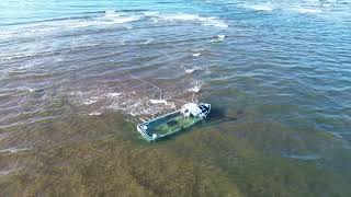 Sunken Boat in Malpeque Channel  May 13th, 2024