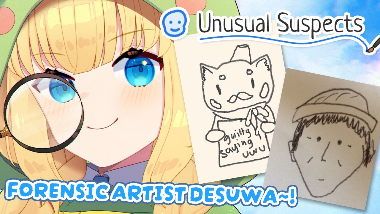 POV: YOU HIRED ISLA-SAMA AS UR FORENSIC ARTIST ✏️