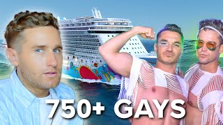 STRANDED On A Gay Cruise ALONE With 750 GAYS