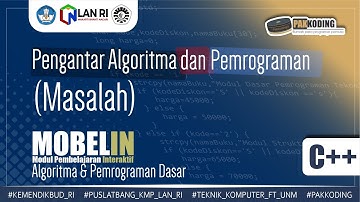 #1 Belajar Pengantar Algoritma & Pemrograman C++ (Masalah)