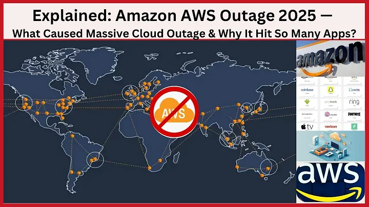 Explained: Amazon AWS Outage 2025 — What Caused Amazon’s Massive Cloud Outage & Why It Hit Many Apps
