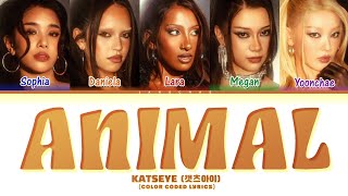 Katseye (캣츠아이) Animal (Color Coded)