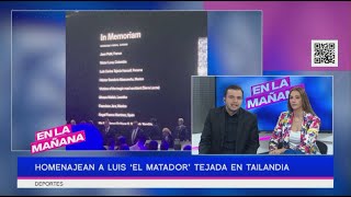 Homenajean a Luis "El Matador" Tejada en Tailandia | Fifa planea cambiar los métodos del VAR