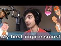 My Best Cartoon and People Impressions