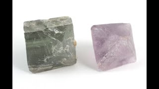 フローライト(蛍石)八面体 2個セット 23.4g / Fluorite Octahedron