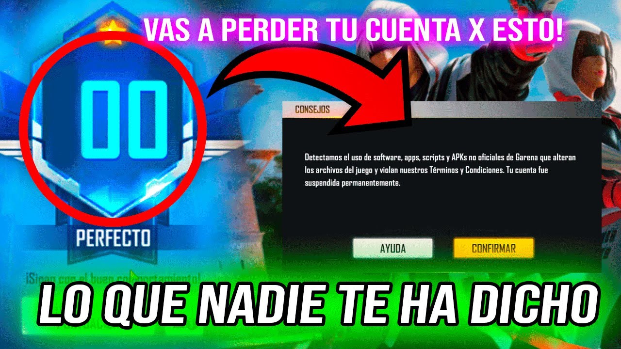 Todas las RAZONES por las que te pueden BANEAR en Free Fire