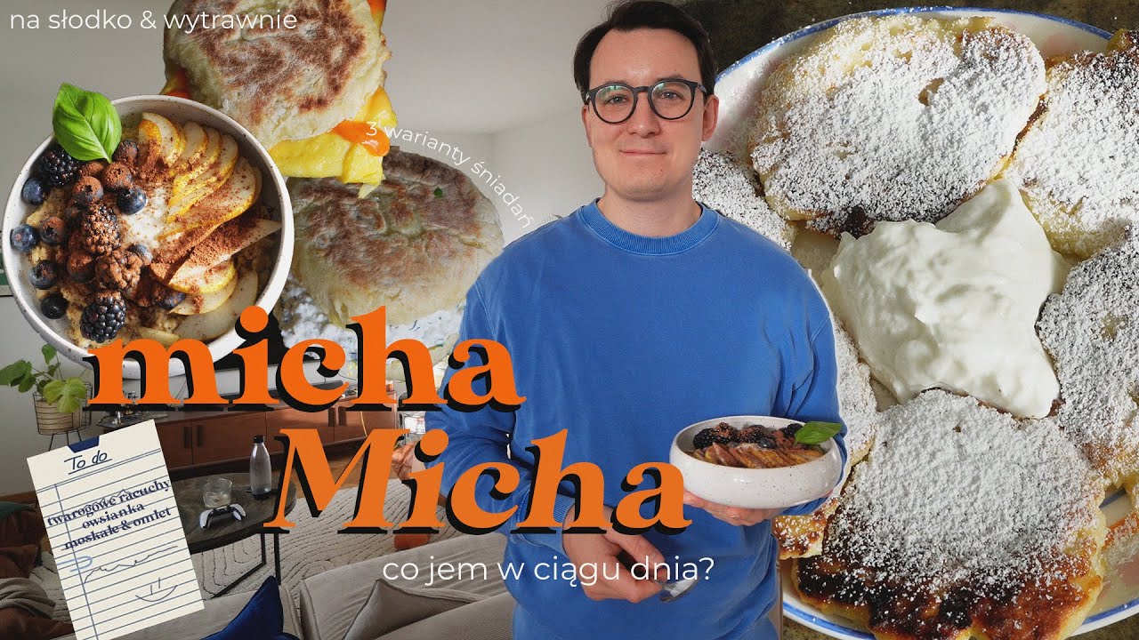 Micha Micha // trzy jesienne śniadania // 🥞🍔🥧