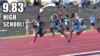 Something Ridiculous Just Happened In The 100 Meters || Noah Lyles VS. Issam Asinga - Wow