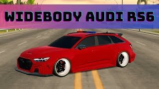 My WIDEBODY POLICE Audi RS6 in Car Parking Multiplayer | Sound, Zoom, Gas, Parking screenshot 5