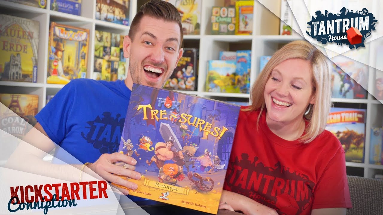 For Treasures Board Game Preview