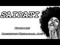 Saidati Lyrics Orchestre Kimisagara Jazz Karahanyuze Saidati Lyrics Orchestre Kimisagara Jazz Karahanyuze