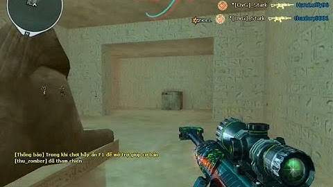 MOD CFVN 1197 - MOD Skin M82A1 Born Green Hiệu Ứng Born Beast