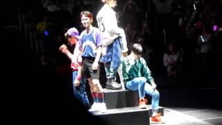 hdfancam 160730 shinee intro view kcon la day 1