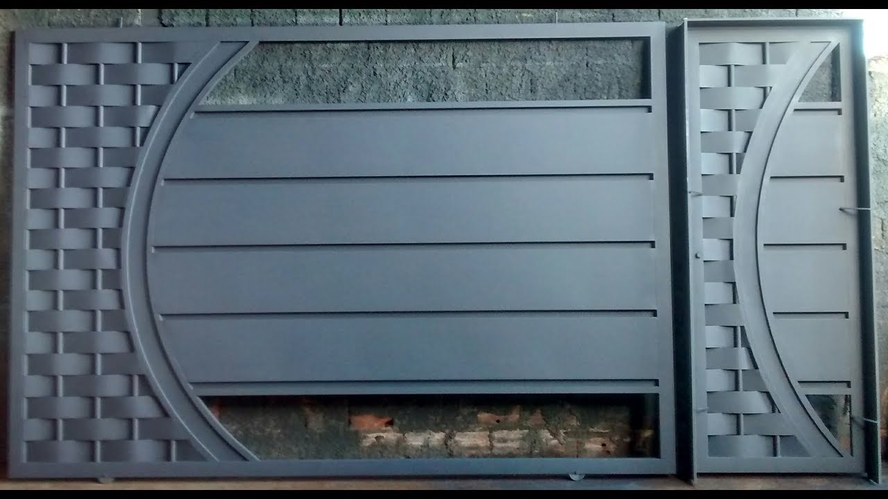 Portao Bonito De Ferro Youtube