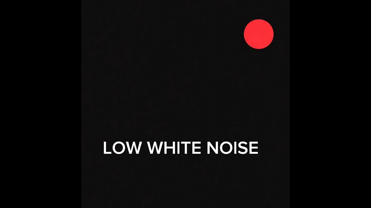 Low white Volume Hair Dryer White Noise | Daytime Gentle Sound 🌬️ No Talking ASMR