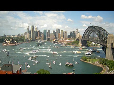 Australia Day Celebrations on Sydney Harbour 2016