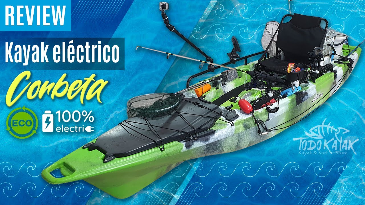 Kayak eléctrico Corbeta ¡El mejor kayak con motor eléctrico! YouTube