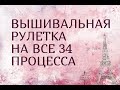 1. Вышивальная неделя // РУЛЕТКА на ВСЕ процессы // продвигаем ВСЁ