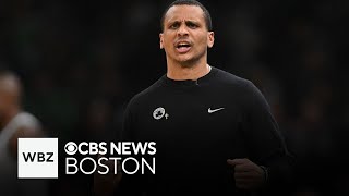 Joe Mazzulla's sarcastic response to officiating after tech-filled Celtics loss to Bulls