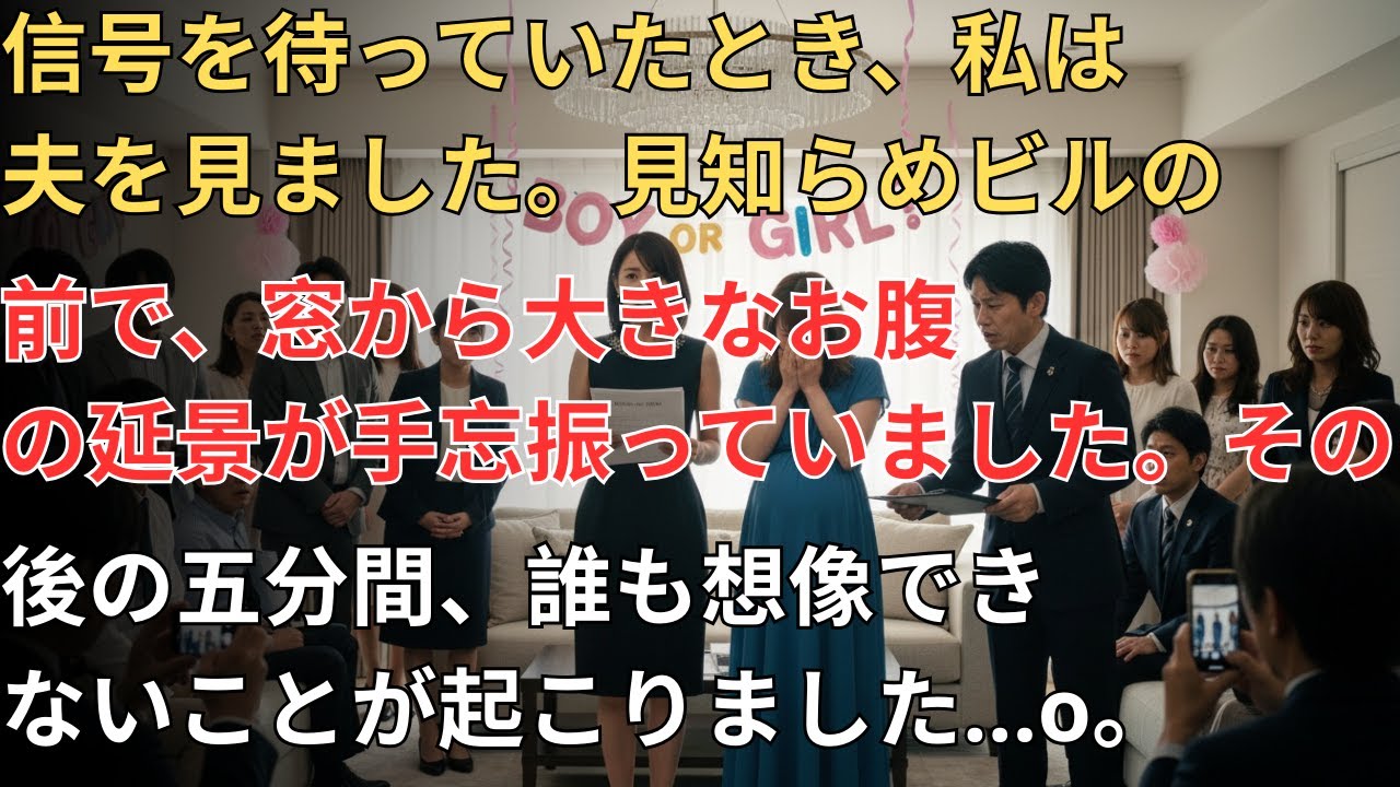 😡 信号待ちで偶然見かけた夫――妊婦が彼を見送る姿を見た瞬間、私の決断は固まった