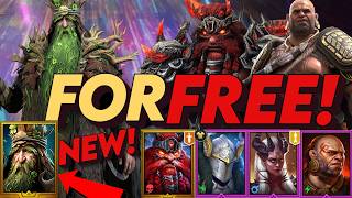 Crazy New Promo Grand Oak Padraig For Free Raid Shadow Legends