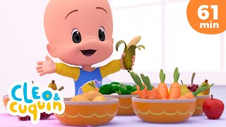 A música das verduras e mais músicas infantis de Cleo e Cuquin - Família Telerín