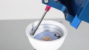 Fisnar Video - Bonding a PCB into a LED Housing with the F1300N Rotary Table