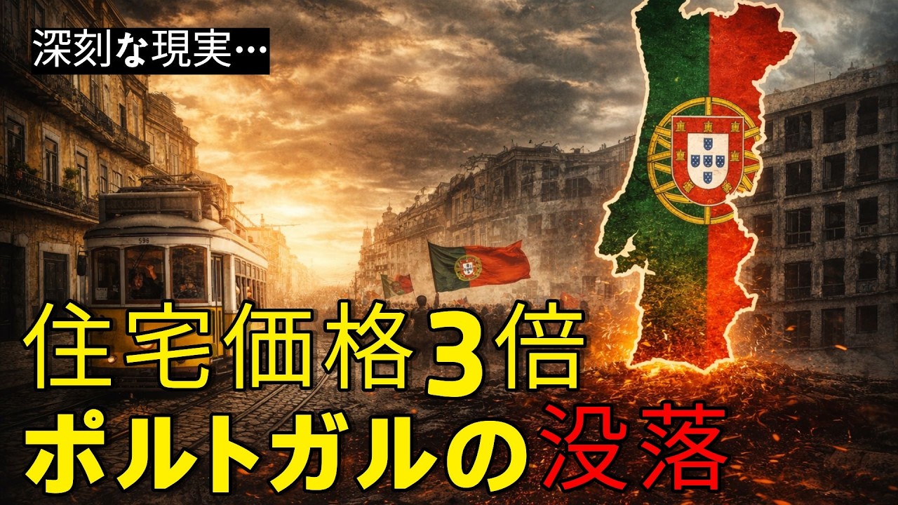 天国と呼ばれた国が崩れた… ポルトガル没落の真実