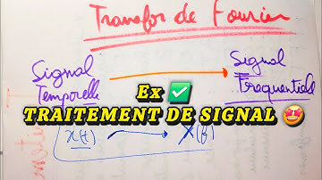 TRAITEMENT DE SIGNAL ✅️ | Exercice Transformer de FOURIER
