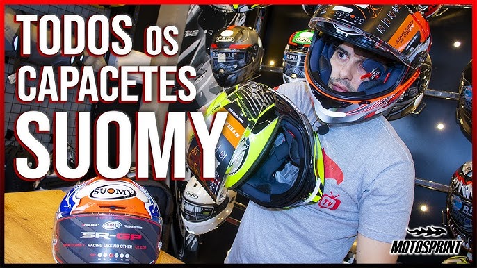 REVIEW | CAPACETE SUOMY SR-GP - MOTOSPRINT - YouTube