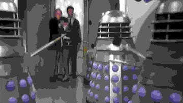Scene From The Daleks Colourized (Somewhat Upscaled To HD)