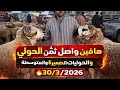 مباشرة من سوق حد 29 3 2026 اثمنة حولي العيد 2026أثمنة حولي عيد الأضحى 2026عيد الاضحى 2026 