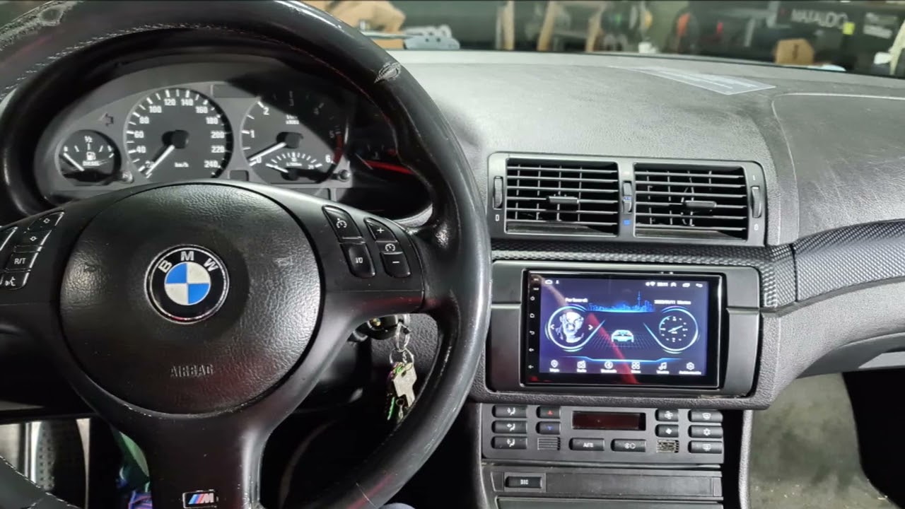 Instalacion pantalla 2 DIN en BMW E46 