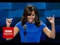 5 times Michelle Obama referred to Donald Trump - BBC News