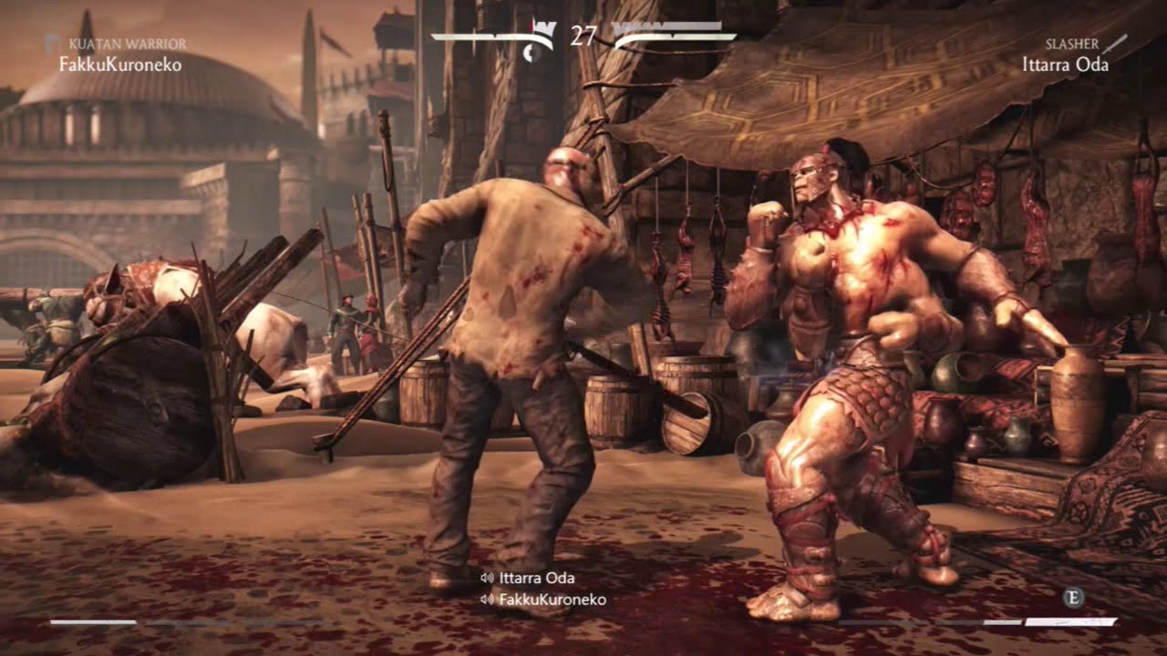 Mortal Kombat X: Fakkukuroneko (Goro/KuatanWarrior) Vs. Ittarra Oda (Jason/Slasher)