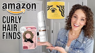 Testing Pattern Beauty, Olaplex 9, Scrunchies for Low-Density & more | Amazon Curly Hair Finds