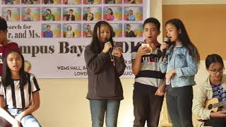 acoustic session from pines city national high school for kampus bayani 2019