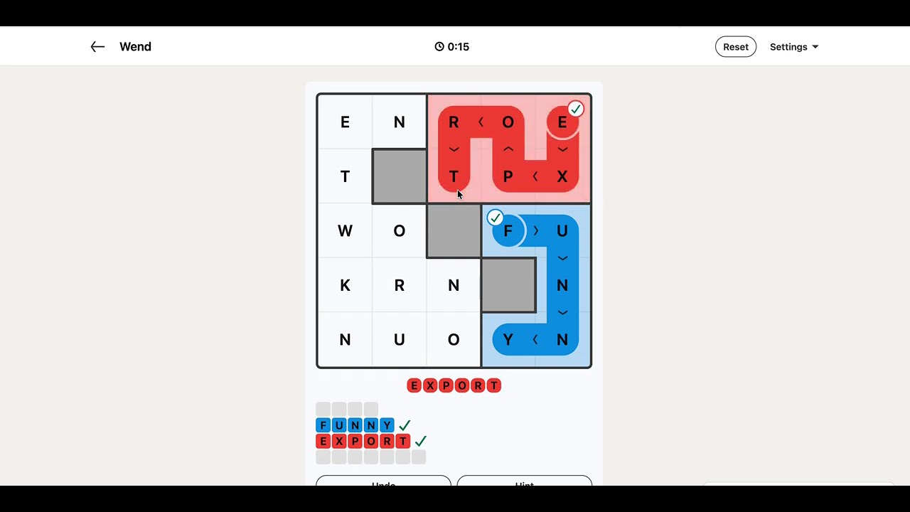 LinkedIn Wend Answer Today | 23 June 2026 - Puzzle #15