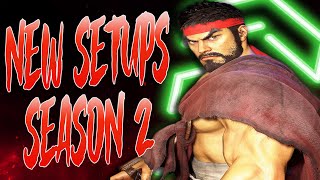 SF6 Season 2: Ryu - Axe Kick Setups