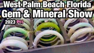 West Palm Beach Florida Gem & Mineral Show 2024 pt1