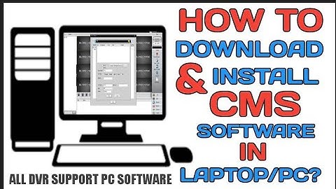 HOW TO DOWNLOAD & INSTALL CMS SOFTWARE IN LAPTOP/PC? || CMS SOFTWARE