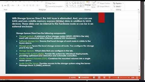 Configure Storage Space Direct in Windows 2016