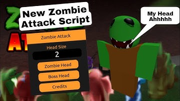 New Zombie Attack Script With *Op* Features | arceus x roblox scripts